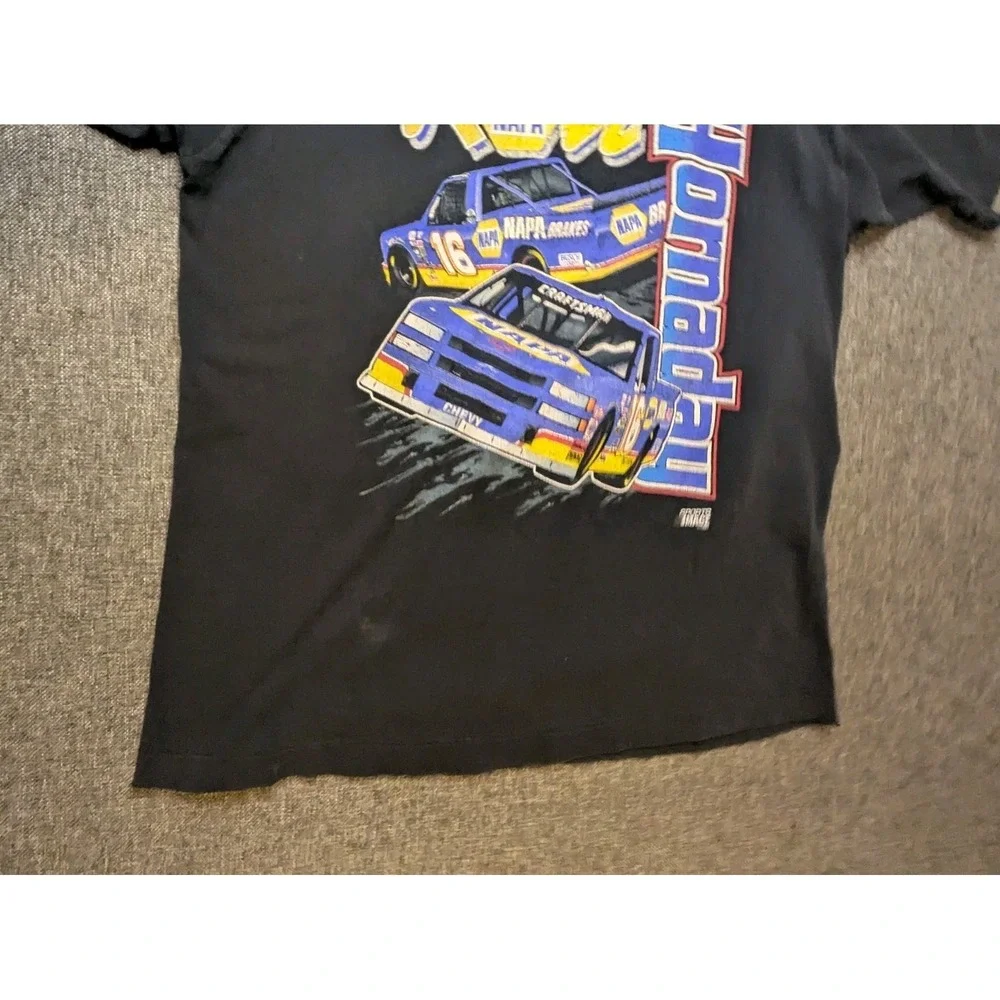 Vintage 1997 Ron Hornaday Jr Napa Racing Nascar Shirt Men's XL Tee Competitors